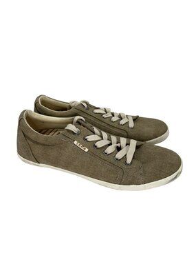 Taos Women 10 Star Sneaker Cushion Casual Comfort Tan Flat Athletic Walking Shoe